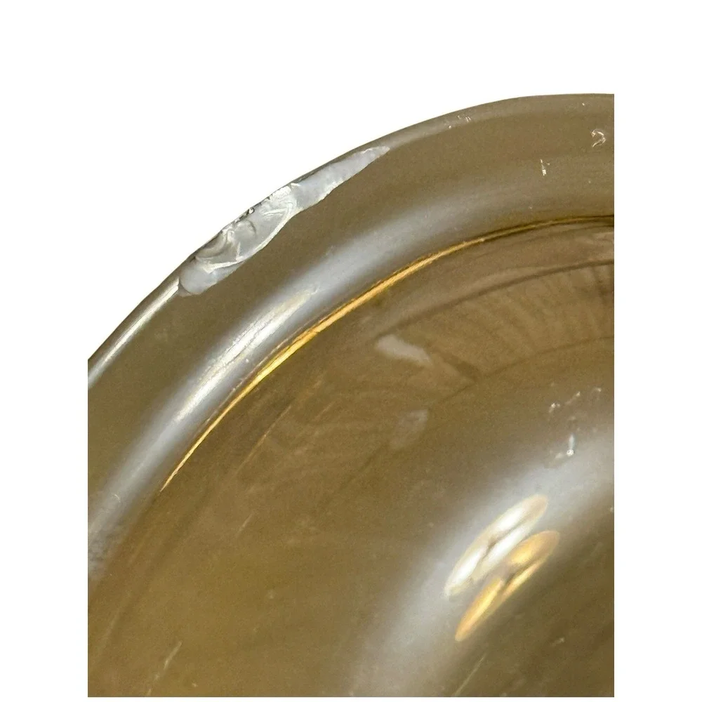 Vtg Pyrex England Brown Amber‎ Oval Baking/Serving Casserole Dish Qty 2